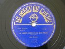 Leo Ferre A Saint-Germain-Des-Prés 78 Tours Chant du Monde EX #MP3#