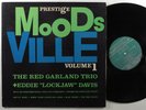 RED GARLAND TRIO/EDDIE LOCKJAW DAVIS Volume 1 PRESTIGE/MOODSVILLE LP VG+ mono