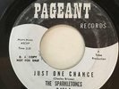SPARKLETONES JUST ONE CHANCE ORIG 1963 PAGEANT PROMO 45 7