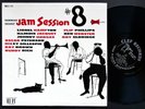 DIZZY GILLESPIE ROY ELDRIDGE JOHNNY HODGES Jam Session #8 LP CLEF MG C-711 MONO