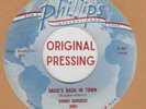ROCKABILLY ORIG: SONNY BURGESS -Sadie's Back In Town/A Kiss Goodnight PHILLIPS