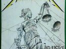 Metallica - ...And Justice For All '88 korea vinyl lp 9 trax 2 LPs EX+ to NM-/NM