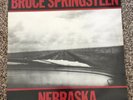 BRUCE SPRINGSTEEN nebraska LP CBS 25100 Original vinyl Record lyric inner 1982