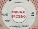 ROCKABILLY ORIG: ELVIS PRESLEY -Good Rockin' Tonight/I Don't Care RCA PROMO 0602