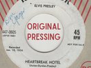 ROCKABILLY ORIG: ELVIS PRESLEY -Heartbreak Hotel/I Was The One RCA PROMO 0605