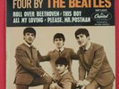 THE BEATLES. FOUR BY THE BEATLES EP.1964 CAPITOL.GREEN WEST COAST LABEL.