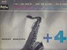 SONNY ROLLINS French original PLUS FOUR + 4 Barclay LP RVG matrix MAX ROACH