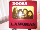 Preowned The Doors LA Woman Vinyl LP 1ST Pressing C Pitman Window Jacket GM VG++