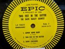 DAVE BAILEY QUINTET 2 FEET IN THE GUTTER OG USA EPIC RECORDS LP LA 16021 DEMO