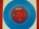 The Beatles  * SOMETHING * BLUE VINYL JUKE BOX ONLY 45 NEW  MINT GEORGE HARRISON