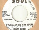 JIMMY RUFFIN Ive Passed This Way Before SOUL PROMO MOTOWN NORTHERN SOUL 45