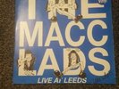 Macc Lads .. Live at Leeds .. rare blue vinyl LP with insert .. Punk