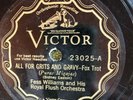 Victor 23025 Fess Williams Royal Flush Orch GRITS AND GRAVY 78rpm 1930 Hot jazz