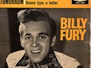 B I L L Y   F U R Y    EP DECCA   'MAYBE TOMORROW'   [UK]    TRI-CENTER