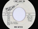 Northern Soul 45 - Rose Battiste - I Can't Leave You - Thelma - VG+ mp3
