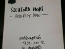 Sleaford Mods Austerity Dogs Test Pressing White Label Vinyl LP 2012