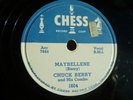 Chuck Berry Maybellene Chess Records 1604 78 RPM Rock and Roll