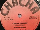 ERNEST WILSON I Know Myself Dub CHACHA CC001 1978 UK Reggae Vinyl EX
