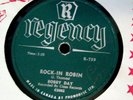 BOBBY DAY 78 RPM ROCK-IN ROBIN/OVER AND OVER, REGENCY #739