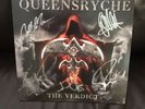 vinyl records - Queensryche-The Verdict- New Signed By All Band Members.