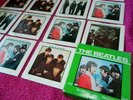 THE BEATLES 1976 UK SINGLES COLLECTION BOX SET EARLIEST & RAREST GREEN BOX MINT-