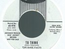 45 60's Psych Garage BARE FACTS To Think (SPELLBINDING India RAGA Vibe) STELLAR