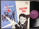 GENE VINCENT - BLUE JEAN BOP  Very rare 1980 dutch Re-Issue of this classic LP