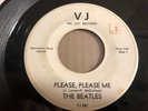 The Beatles WHITE LABEL 45 RPM PLEASE PLEASE ME / FROM ME TO YOU - VJ 581