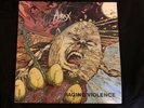Hirax Raging Violence Original Metal Blade First Pressing Vinyl LP 1985