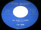OSCAR T-V SLIM WILLS MY BABY IS GONE 45 7