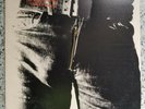 The Rolling Stones Sticky Fingers Vinyl LP Real Zipper RARE