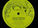 SYLVIA STRIPLIN Give Me Your Love/You Can't Turn Me Away 12
