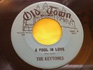 Doo Wop 45 : The Keytones   A Fool In Love   Old Town 1041