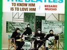 Beatles US 45 Deccagone PRO-1106 Besame Mucho / To Know Him...Blue Vinyl
