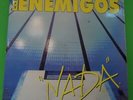 LP Los Enemigos - Nada Vinyl NM- Cover EXC+ w/insert Vinilo Azul