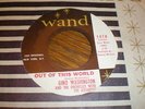 Gino Washington and The Rochelles With The Atlantics 45 Out Of This World WAND