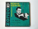 HENRYK SZERYNG Bach Sonatas Partitas FRENCH 3LP ODEON ODX 122/4