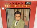 It's Up To You by Rick Nelson 33 RPM Vinyl Music Record Imperial High Fidelity
