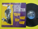 Social Distortion Somewhere Between Heaven And Hell 1992 Shrink EX NM LP