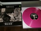 NIRVANA - Bleach LP Vinyl Pink Translucent Erika Pressing RARE in MINT CONDITION