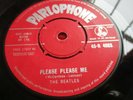 Beatles Please Please Me / Ask Me Why 1963 original red label 45. EX/V/G PLUS