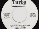 LINDA JONES Fugitive From Love GREAT sweet soul 45 deep Things I've Been Through