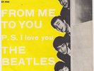 BEATLES From Me To You  Sweden 45 YELLOW variant ps swedish RED LABELS