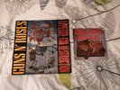 Guns n roses appetite for destruction original  vinyl album and night train 7inc