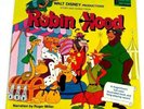 Disneyland Record Robin Hood Album Roger Miller Walt Disney Vinyl LP & Book 1973