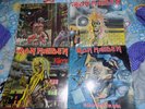 IRON MAIDEN , LOTS, LPS, VENEZUELA, ONE PRICE , VG++,  HEAVY METAL , METALLICA
