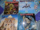 IRON MAIDEN , LOTS, LPS, VENEZUELA, ONE PRICE , VG++,  HEAVY METAL , METAL