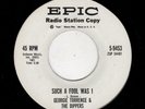 RARE DOOWOP-GEORGIE TORRENCE/DIPPERS-EPIC 9453-SUCH A FOOL WAS I/WAY OVER YONDER