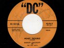 ROCKABILLY-DUDLEY CALLICUTT-DC 0412-HEART TROUBLE/GET READY BABY-AUTOGRAPHED