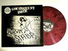 GOVERNMENT ISSUE BOYCOTT STABB LP 1983 MULTI-COLOR VINYL D.C. HARDCORE TOM LYLE